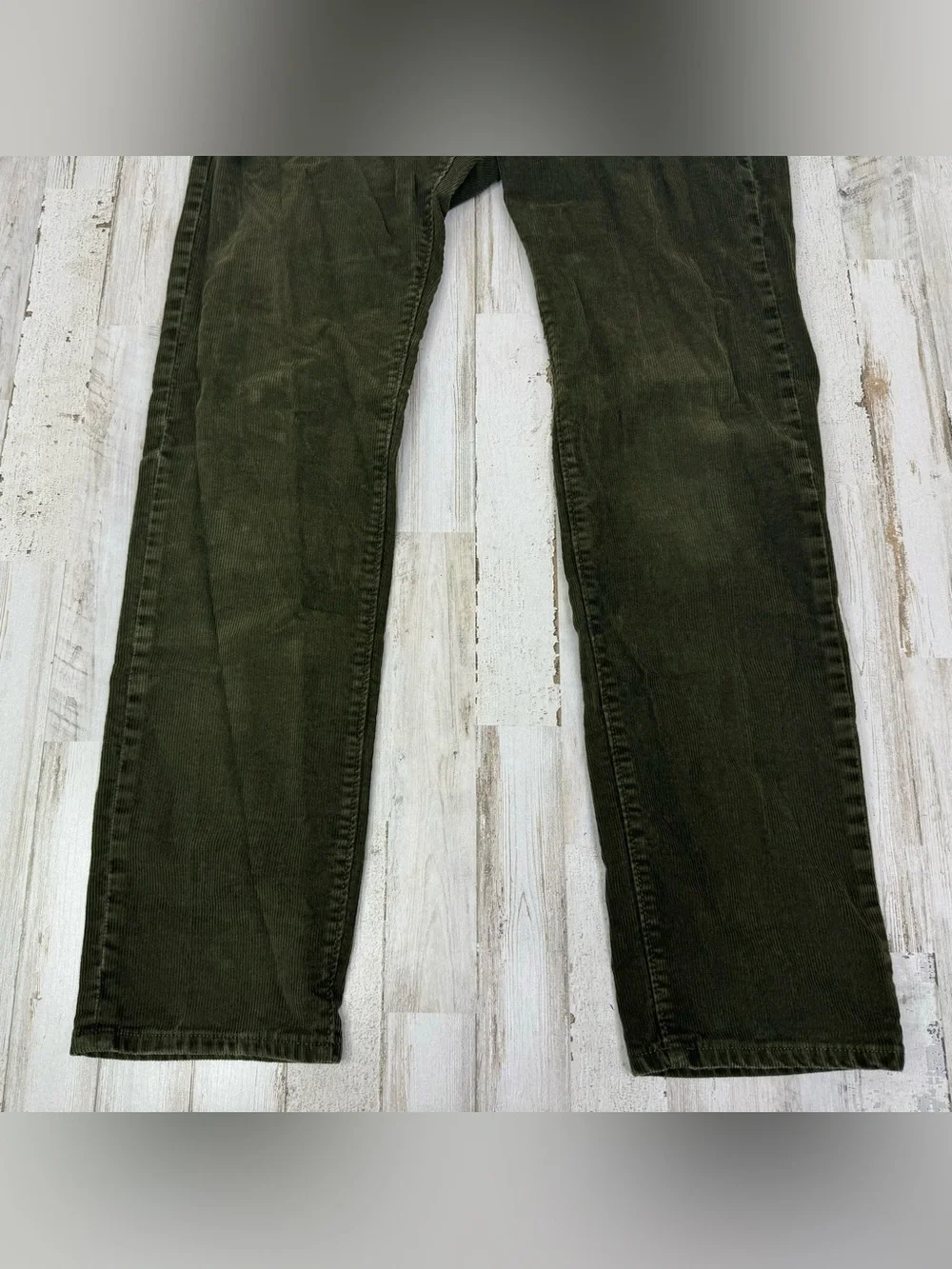 J Crew Corduroy Pants Mens 31x29 Green 484 Slim Fit